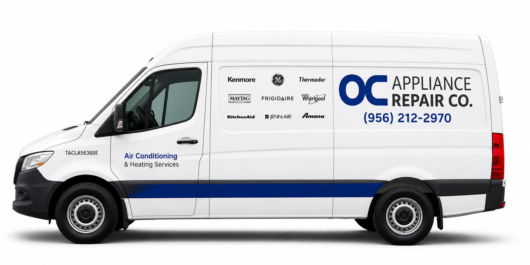 OC Appliance Repair Service Van